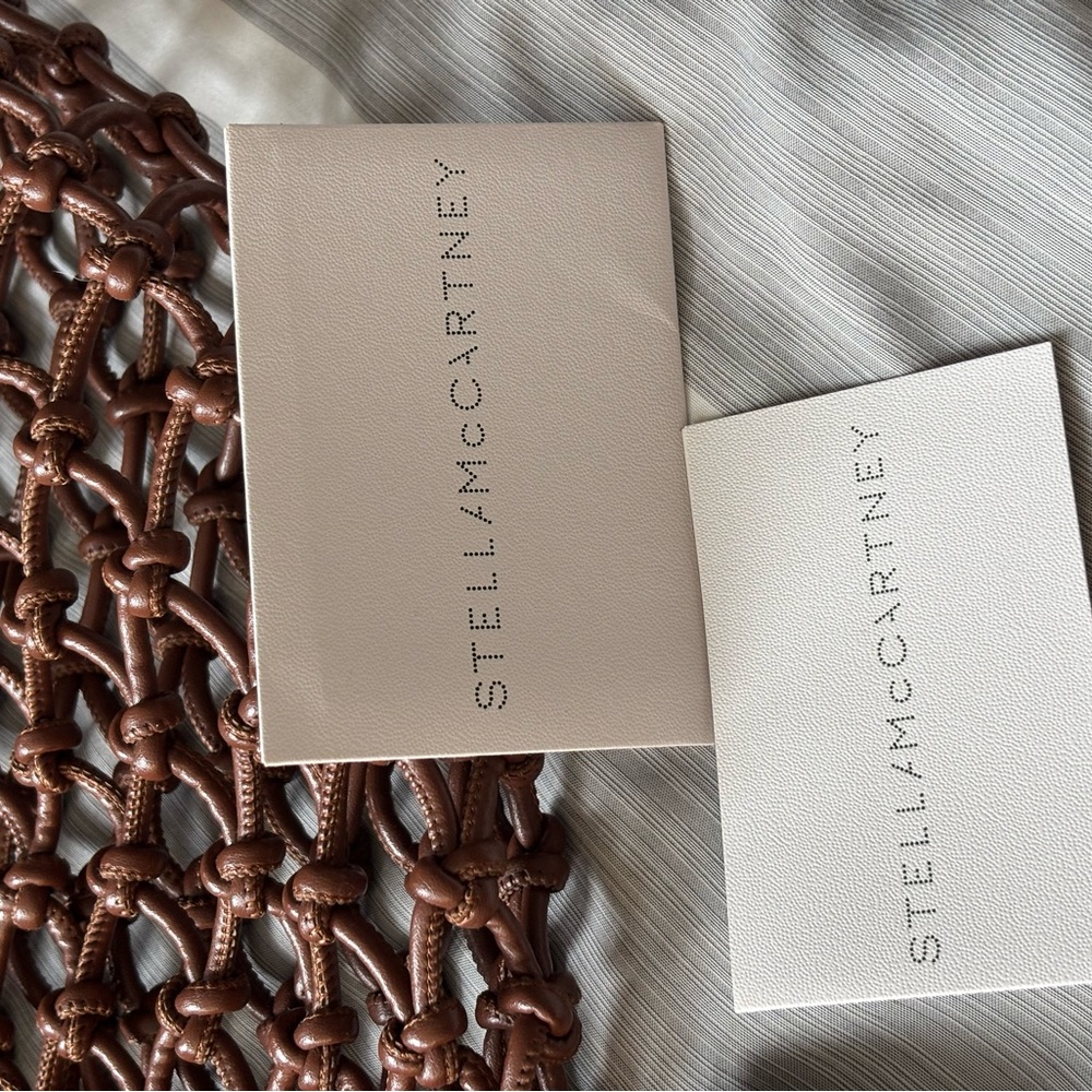 Stella McCartney Brown knotted bag - Picture 4 of 13